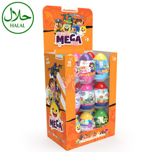 Nickelodeon Surprise Mega Egg 160g - Pack of 18