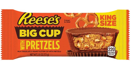 Reese's Big Cup with Pretzels King Size 74g - Pack of 16