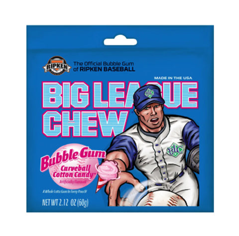 Big League Chew Cotton Candy 60g - Pack of 12