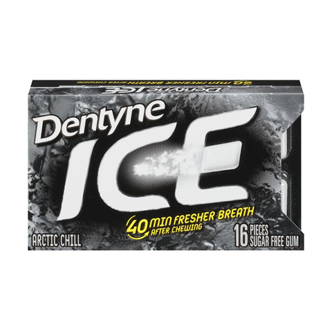 Dentyne Ice Arctic Chill 24g - Pack of 9