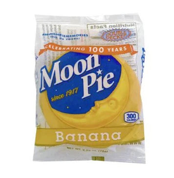 Chattanooga Moon Pie Double Decker Banana 77g - Pack of 12