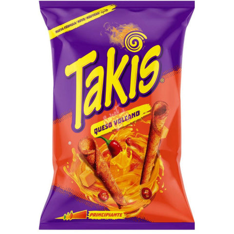 Takis Queso Volcano EU 90g - Pack of 18