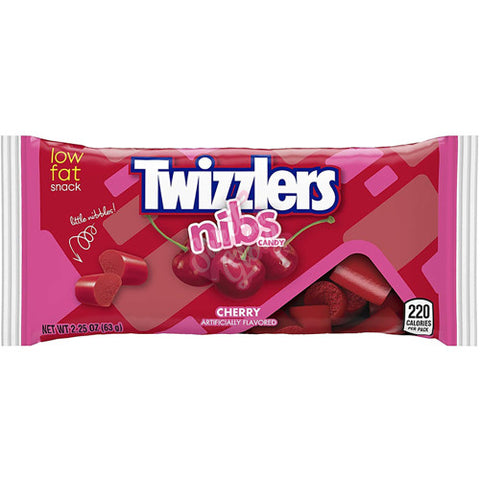 Twizzler Cherry Nibs 63g - Pack of 36