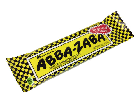Annabelle Abba-Zabba Chewy Taffy Peanut Butter 51.3g - Pack of 24
