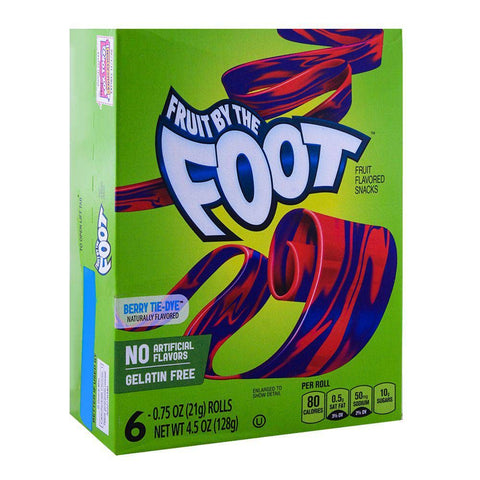 Betty Crocker Fruit by the Foot Berry Tie Dye 128g - Pack of 8