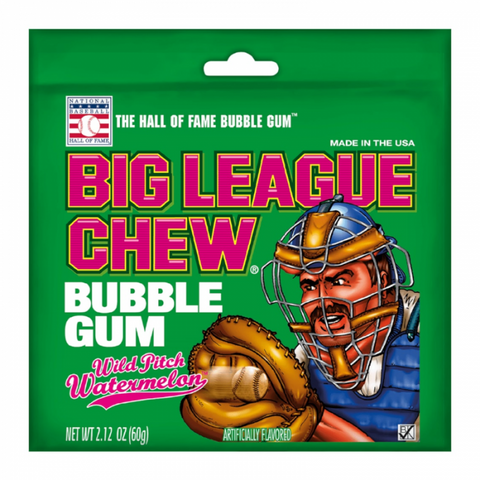Big League Chew Watermelon 60g - Pack of 12
