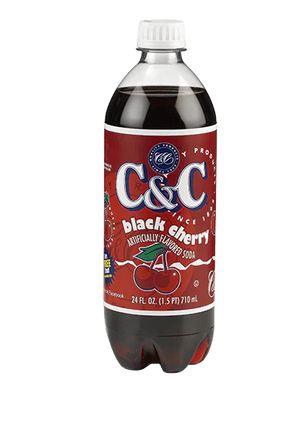C&C Soda Black Cherry Bottle 710ml - Pack of 24