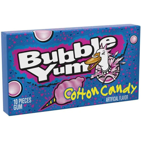Bubble Yum Cotton Candy Gum Big Pack 79g - Pack of 12