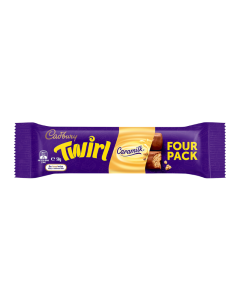 Cadbury's Caramilk Twirl King Size Chocolate Bar AUS 58g - Pack of 42