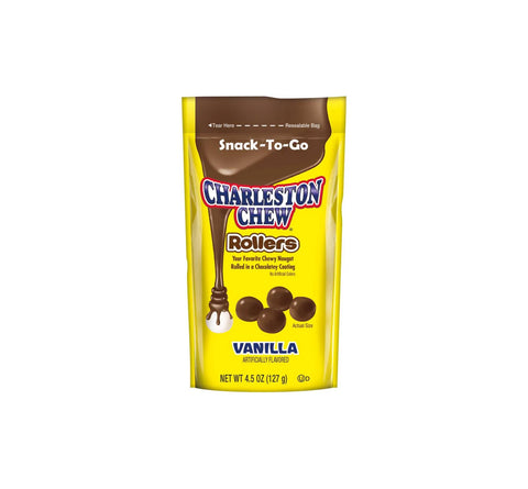 Charleston Chew Rollers Vanilla 128g - Pack of 12