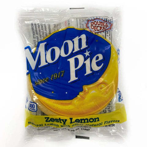 Chattanooga Moon Pie Double Decker Zesty Lemon 77g - Pack of 9