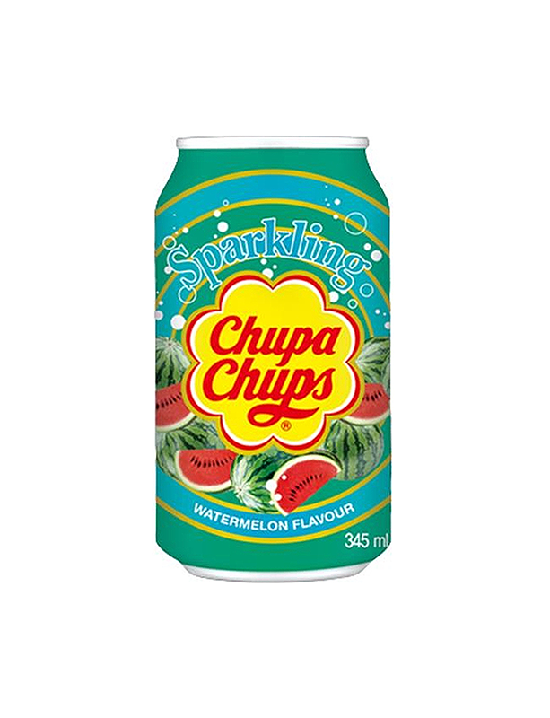 Chupa Chups Sparkling Watermelon 345ml - Pack of 24