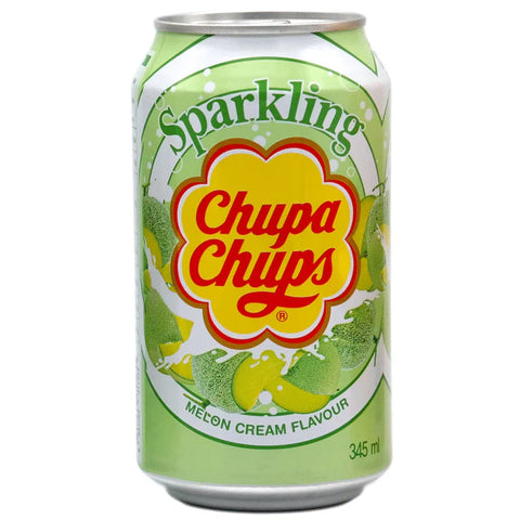 Chupa Chups Sparkling Melon Cream 345ml - Pack of 24