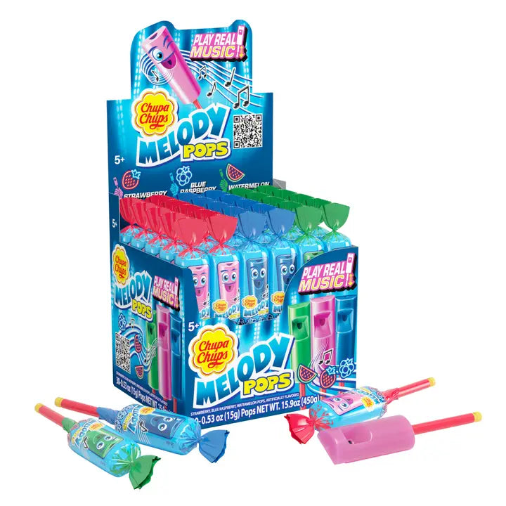 Chupa Chups Melody Pop 5 Pack 75g - Pack of 12