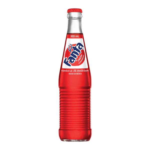 Fanta Strawberry (Mexican) 355ml - Pack of 24