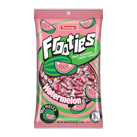 Tootsie Frooties Bag 360pc Watermelon 1100g