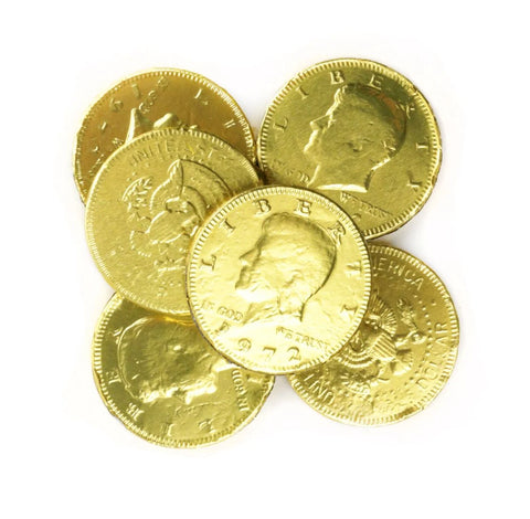 Palmers Gold Half Dollar Coins 2.18Kg Bag
