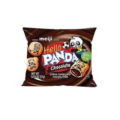 Meiji Hello Panda Chocolate Pouch 21g - Pack of 32