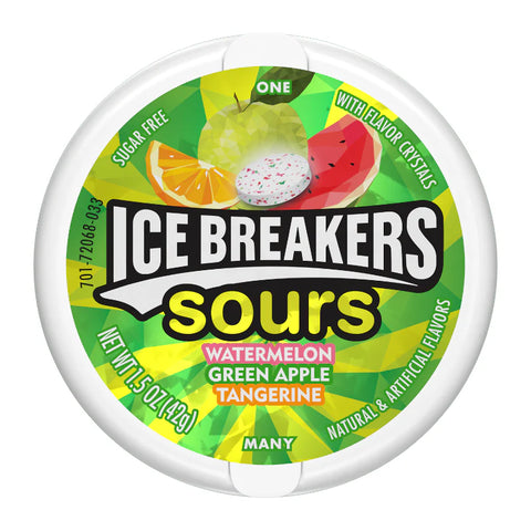 Ice Breakers Sours 42g - Pack of 8