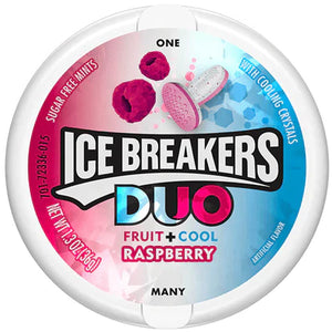 Ice Breakers Duo Mints Raspberry 36g - Pack of 8