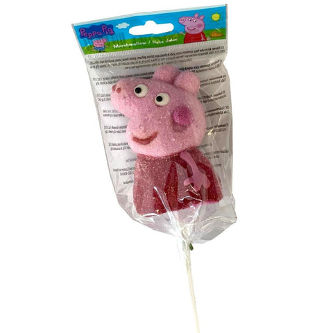 Peppa Pig Marshmallow Lollipop 30g - 18 x 30g Lollipops