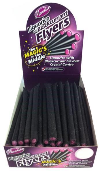 Maxilin Giant Blackcurrant Flyers 20p - 40 Bags
