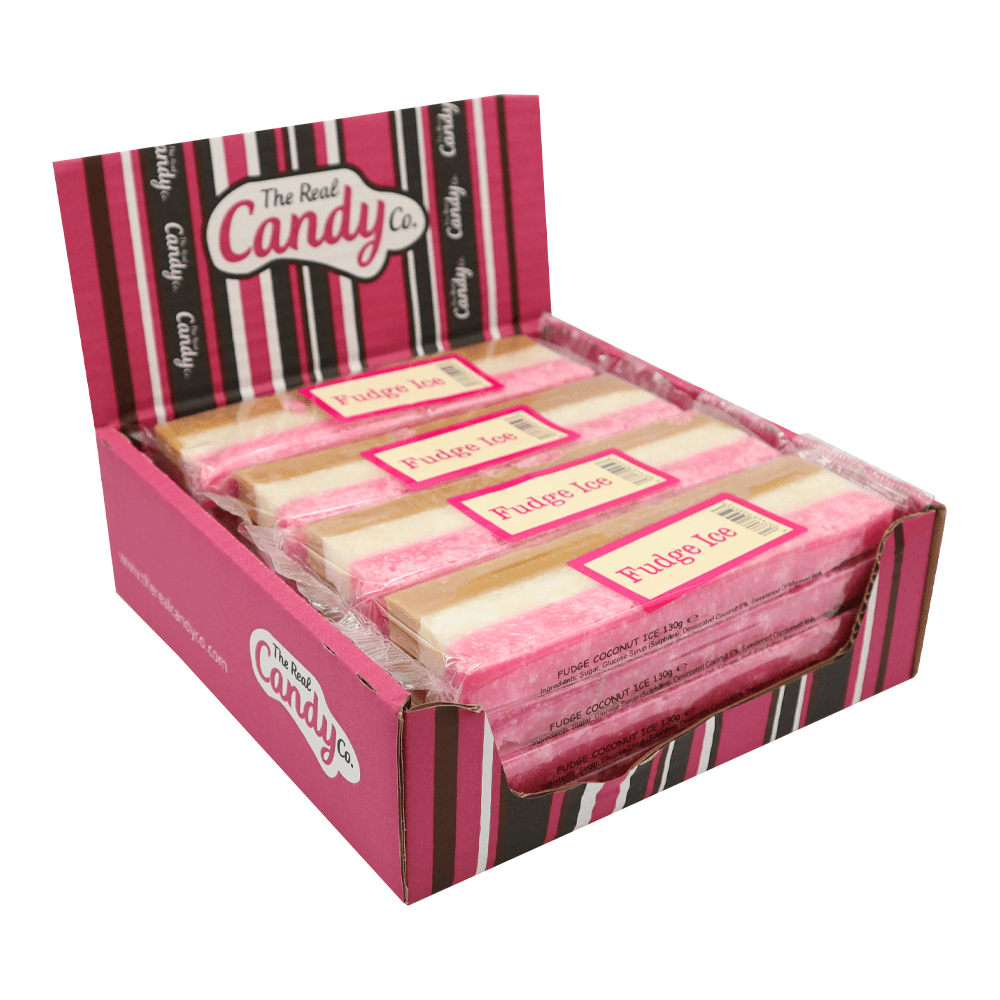 The Real Candy Co. Fudge Ice Bar 130g - 16 x 130g Bars