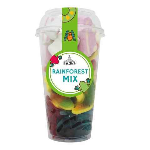 Bonds Rainforest Mix Candy Cup 320g - 6 x 320g Cups