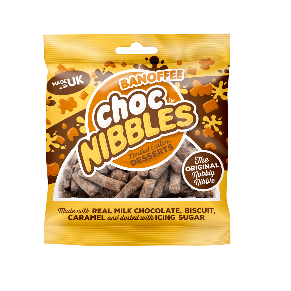 Sweet Dreams Limited Edition Dessert Banoffee Choc Nibbles Bag 150g - 24 x 150g Bags