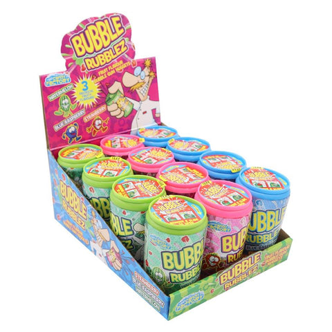 Crazy Candy Factory Bubble Rubbles 60g - 12 x 60g Cans