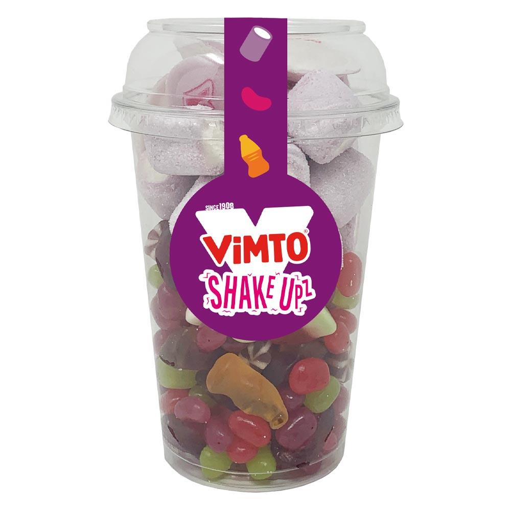 Vimto Shake Upz Candy Cup 280g - 6 x 280g Cups