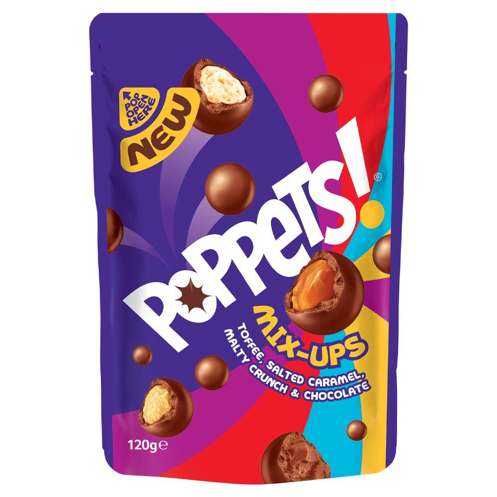 Poppets Mix-Ups Pouch 120g - 9 x 120g Bags