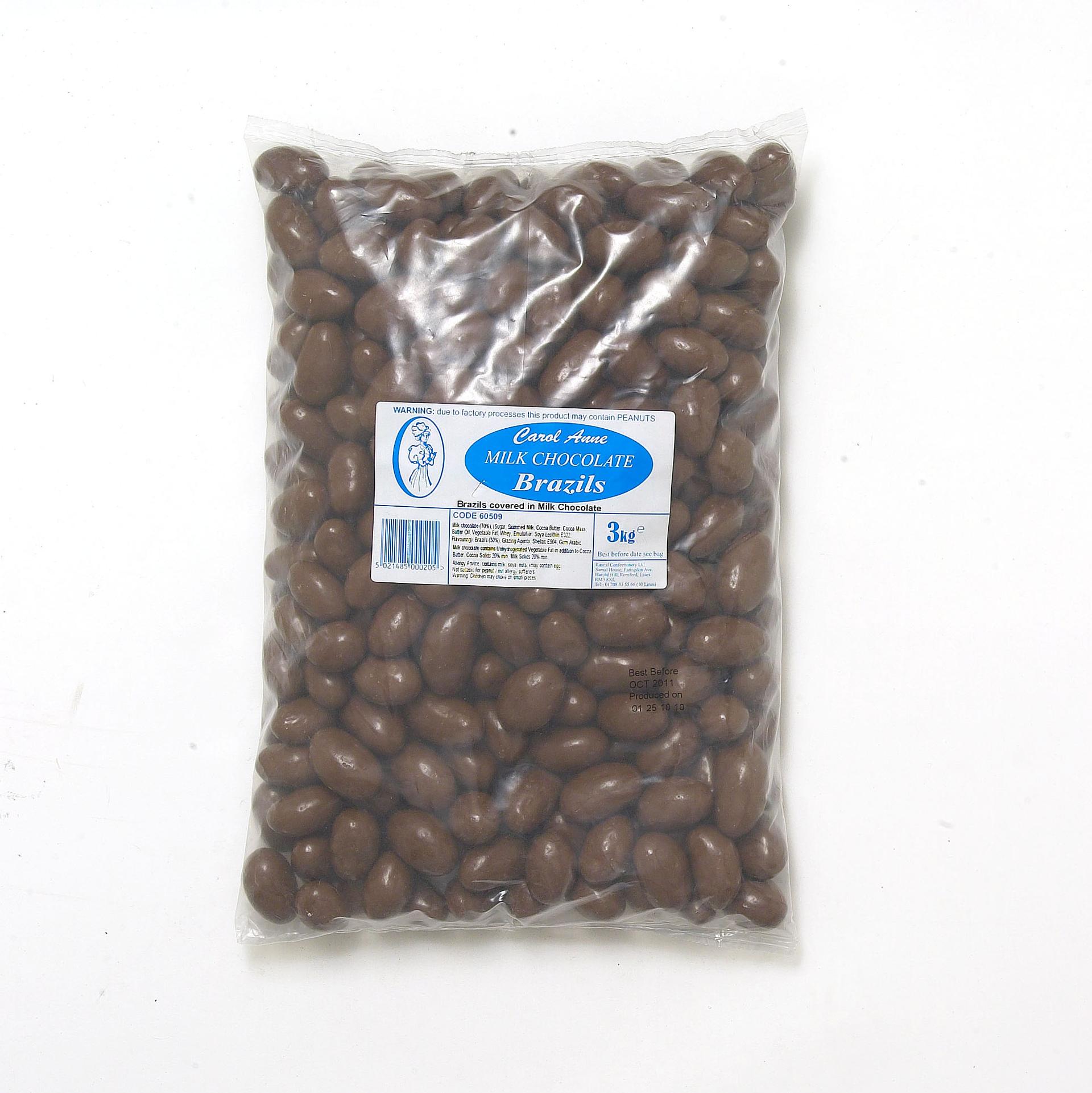 Carol Anne Milk Chocolate Brazils