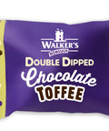 Walker's Nonsuch Double Dipped Chocolate Toffees 135g - 12 x 135g Bags