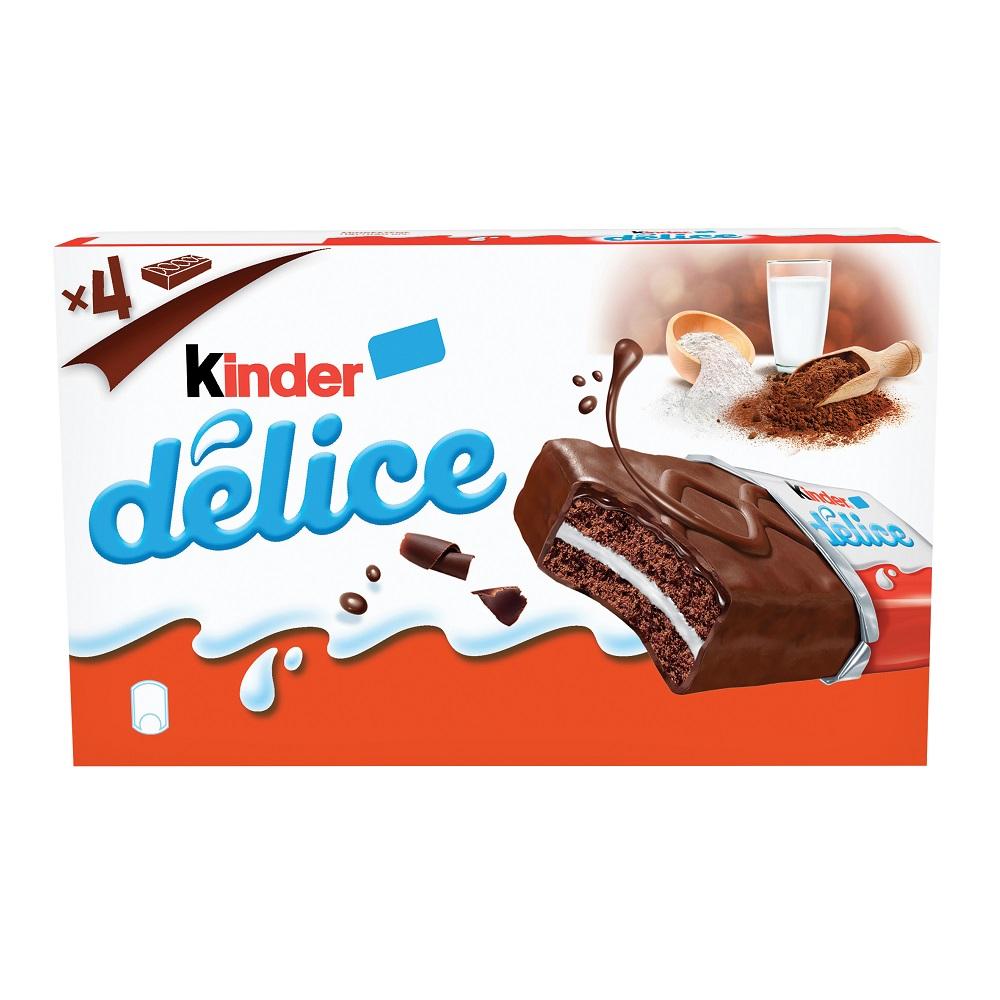 Kinder Delice Cake Bars 4 Pack 156g - 6 x 156g Bars