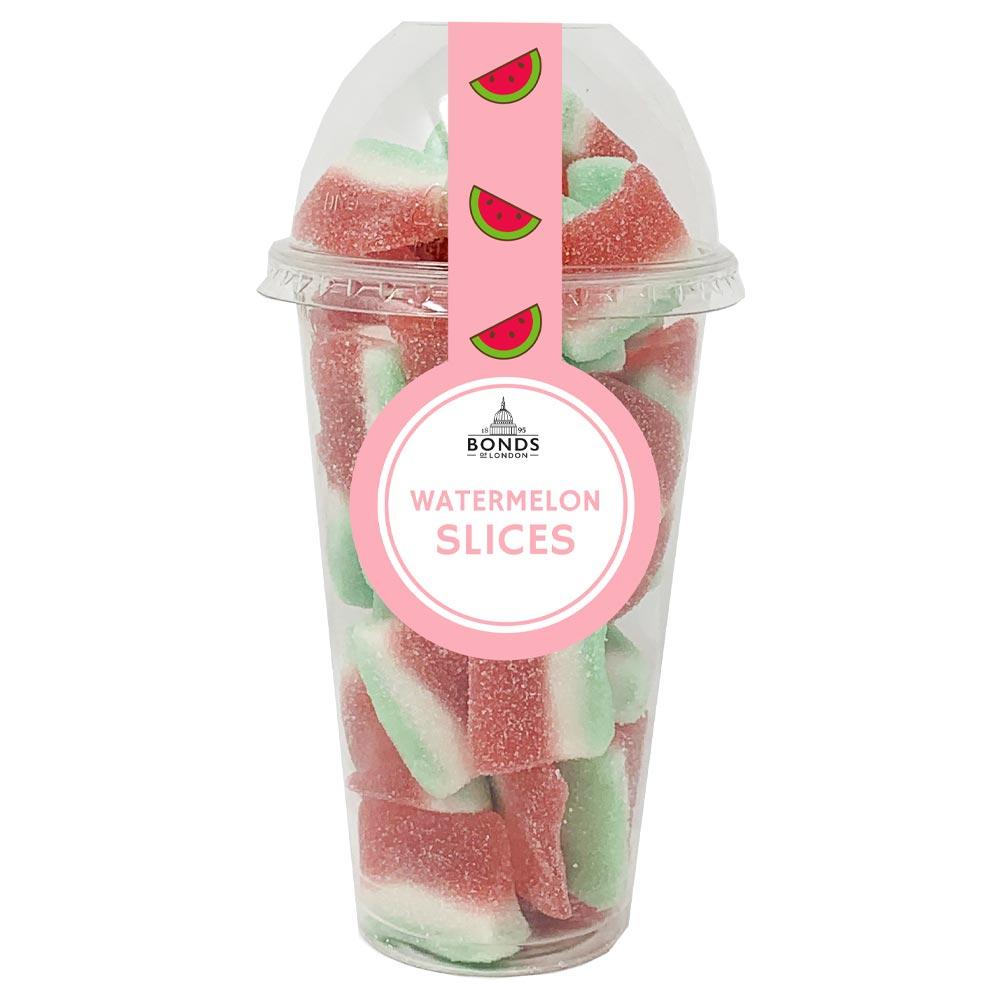 Bonds Watermelon Slices Candy Cup 250g - 8 x 250g Cups