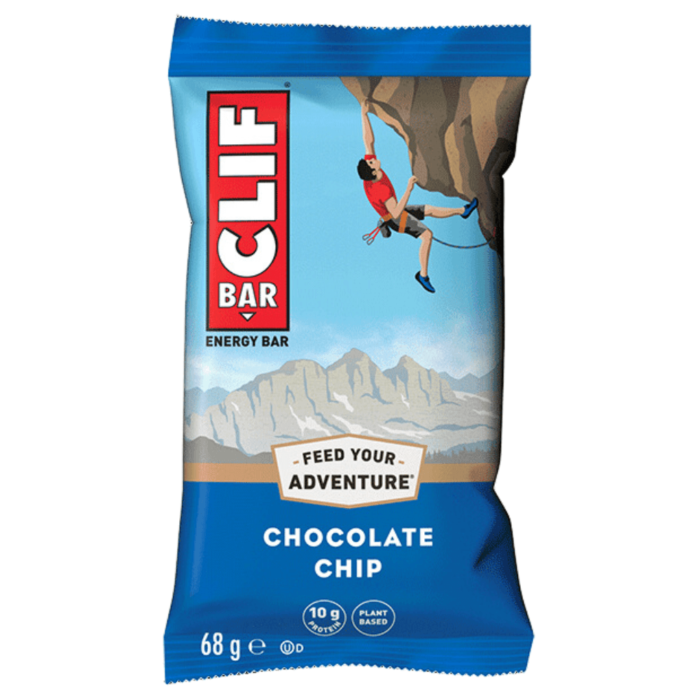 Clif Bar Energy Bar Chocolate Chip 68g - 12 x 68g Bars