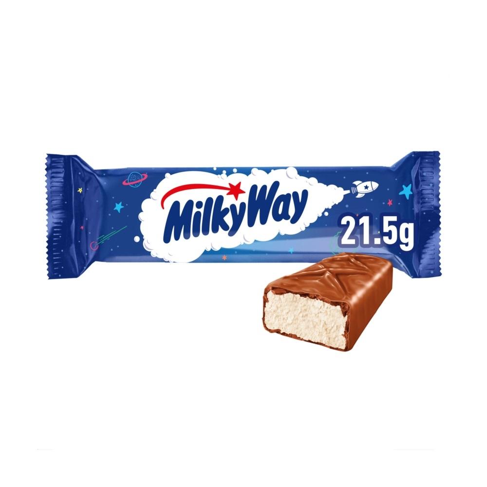 Milky Way Nougat & Milk Chocolate Snack Bar 21.5g - 56 x 21.5g Bars