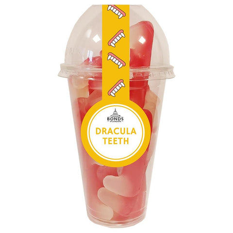 Bonds Dracula Teeth Candy Cup 220g - 8 x 220g Cups