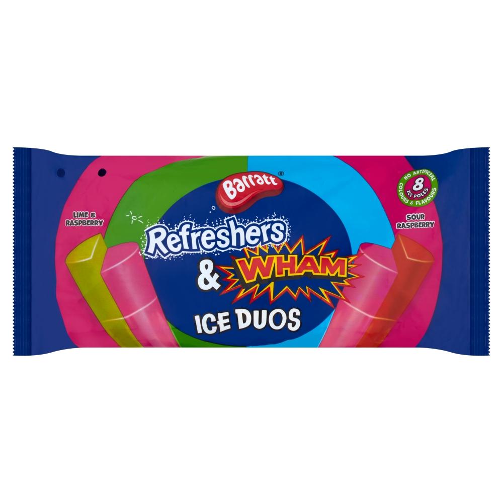 Barratt Refreshers & Wham Ice Duos 640ml - 14 x 640ml Packs