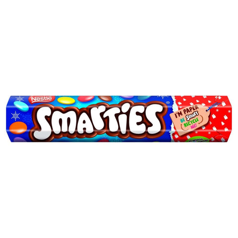 Smarties Milk Chocolate Giant Tube 120g - 20 x 120g Tubes