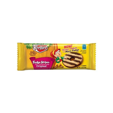 Keebler Fudge Shoppe Fudge Stripe 53g - Pack of 12