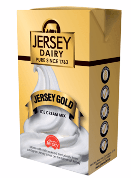 Jersey Dairy Jersey Gold Ice Cream Mix 1L - 12 x 1L Tubs