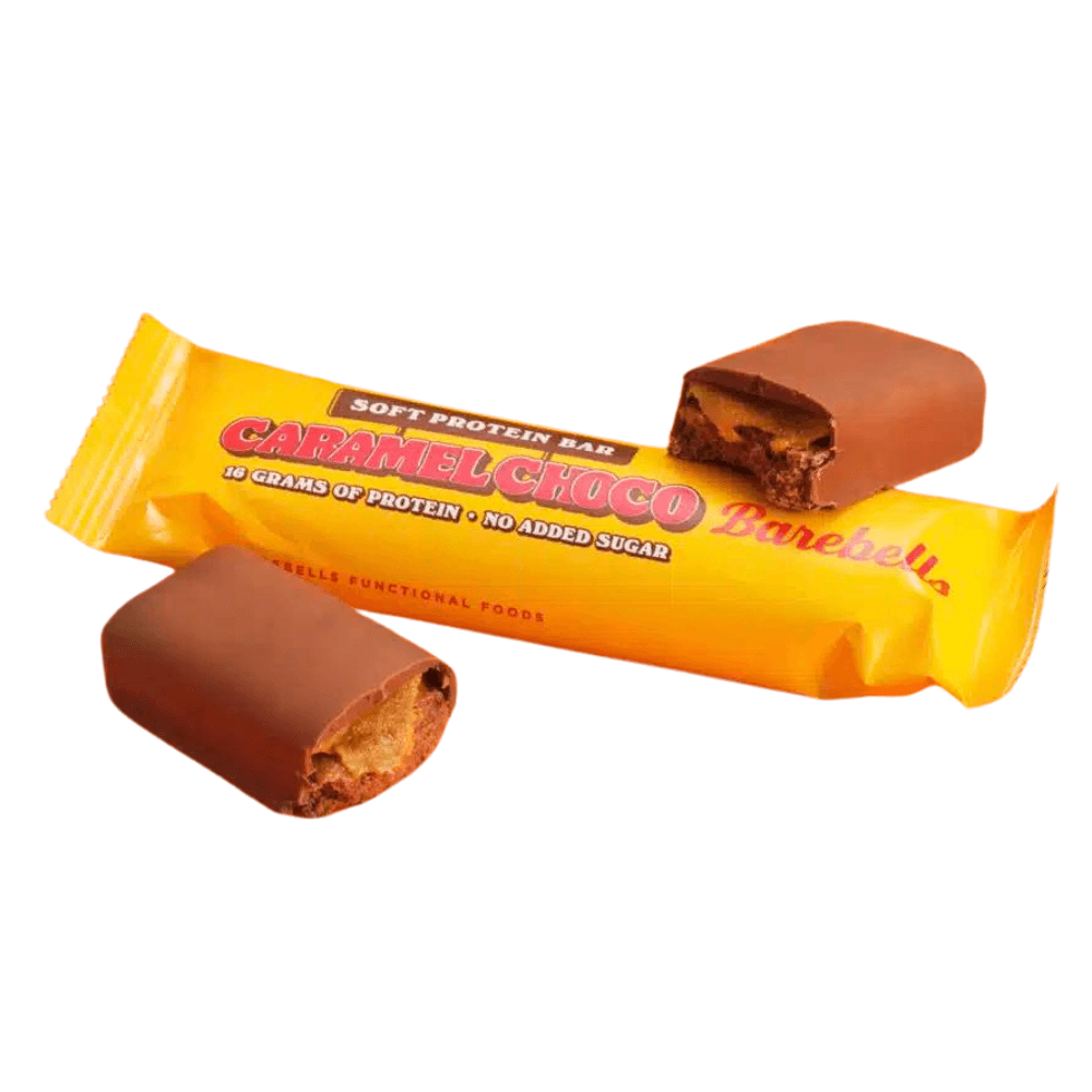 Barebells Soft Protein Bar Caramel Choco 55g - 12 x 55g Bars