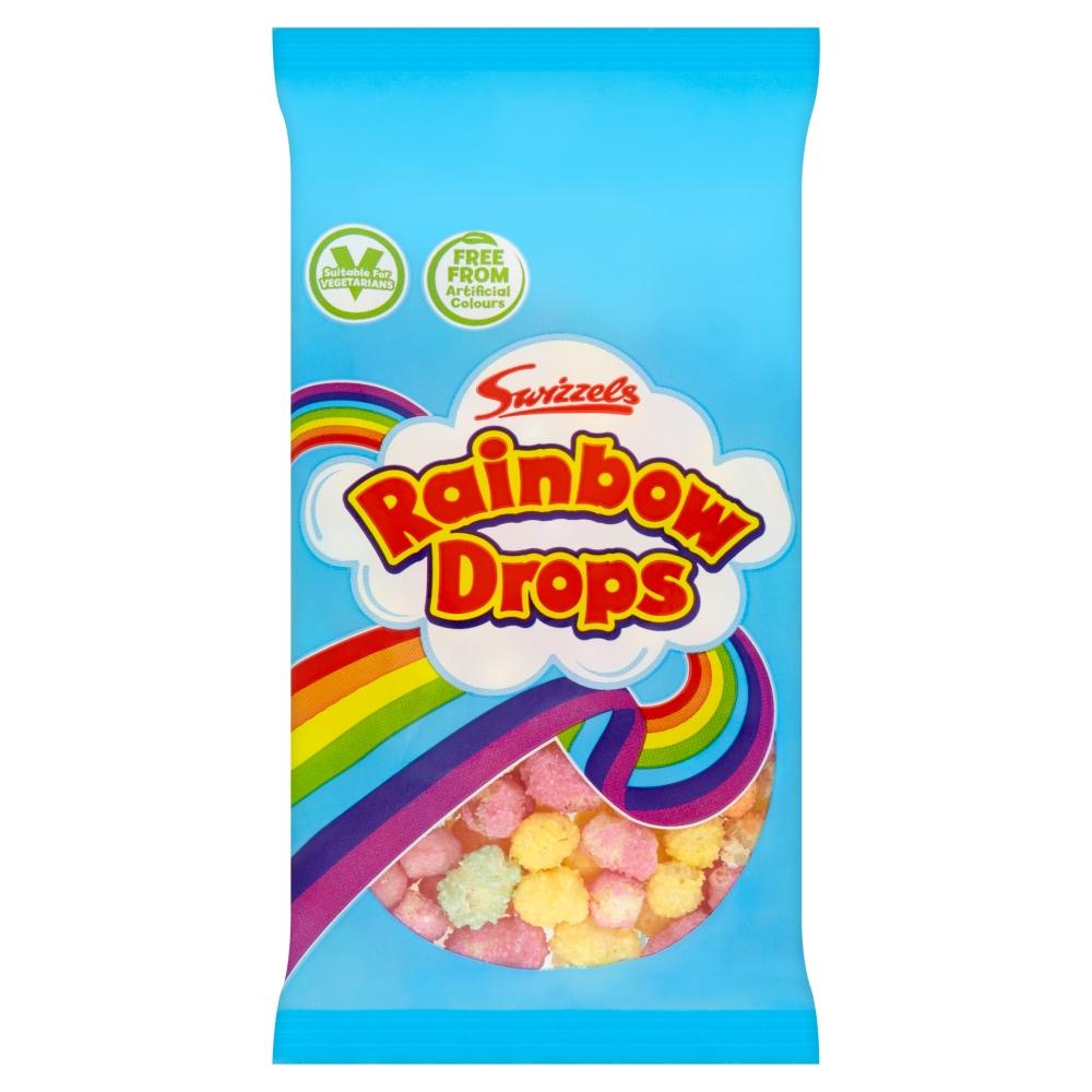 Swizzels Rainbow Drops Bag 10g 20p PMP - 60 x 10g Packs