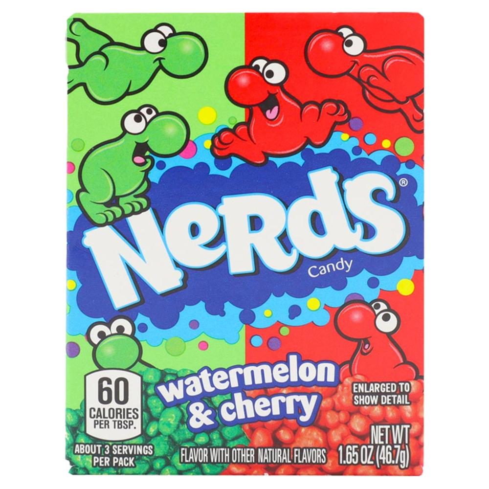 Nerds Candy Watermelon & Cherry 46.7g - 36 x 46.7g Boxes