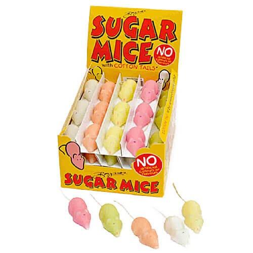 Boynes Assorted Sugar Mice - 60 x 20g Mice