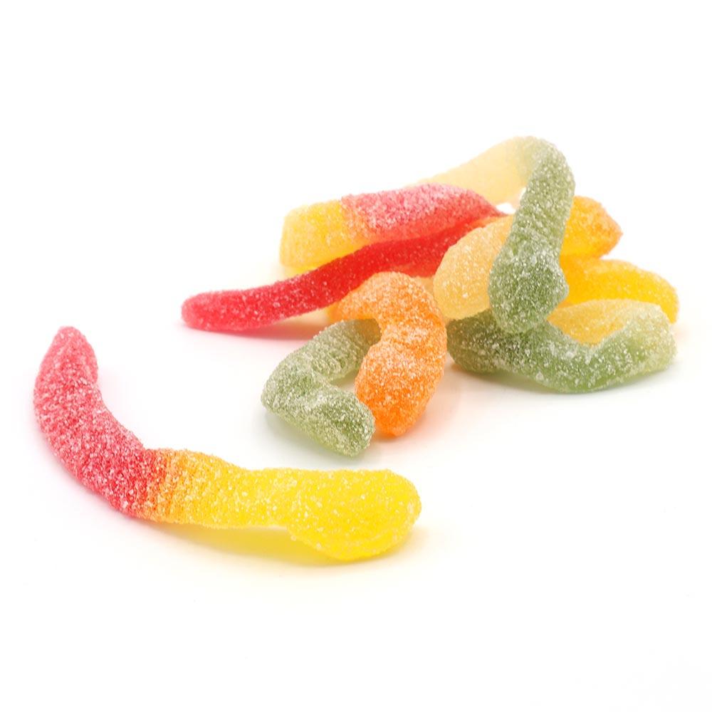 Candy Realms Sour Worms Tub 960g