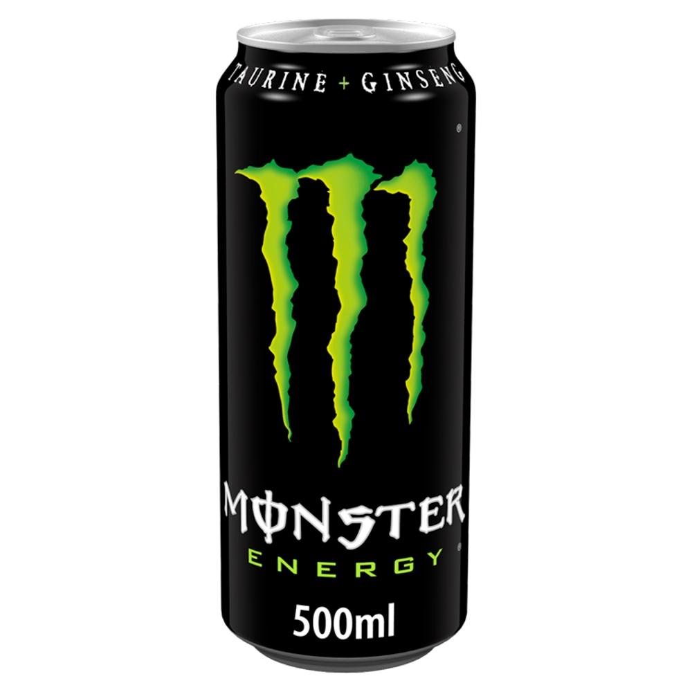 Monster Energy Drink Can 500ml - 12 x 500ml Cans