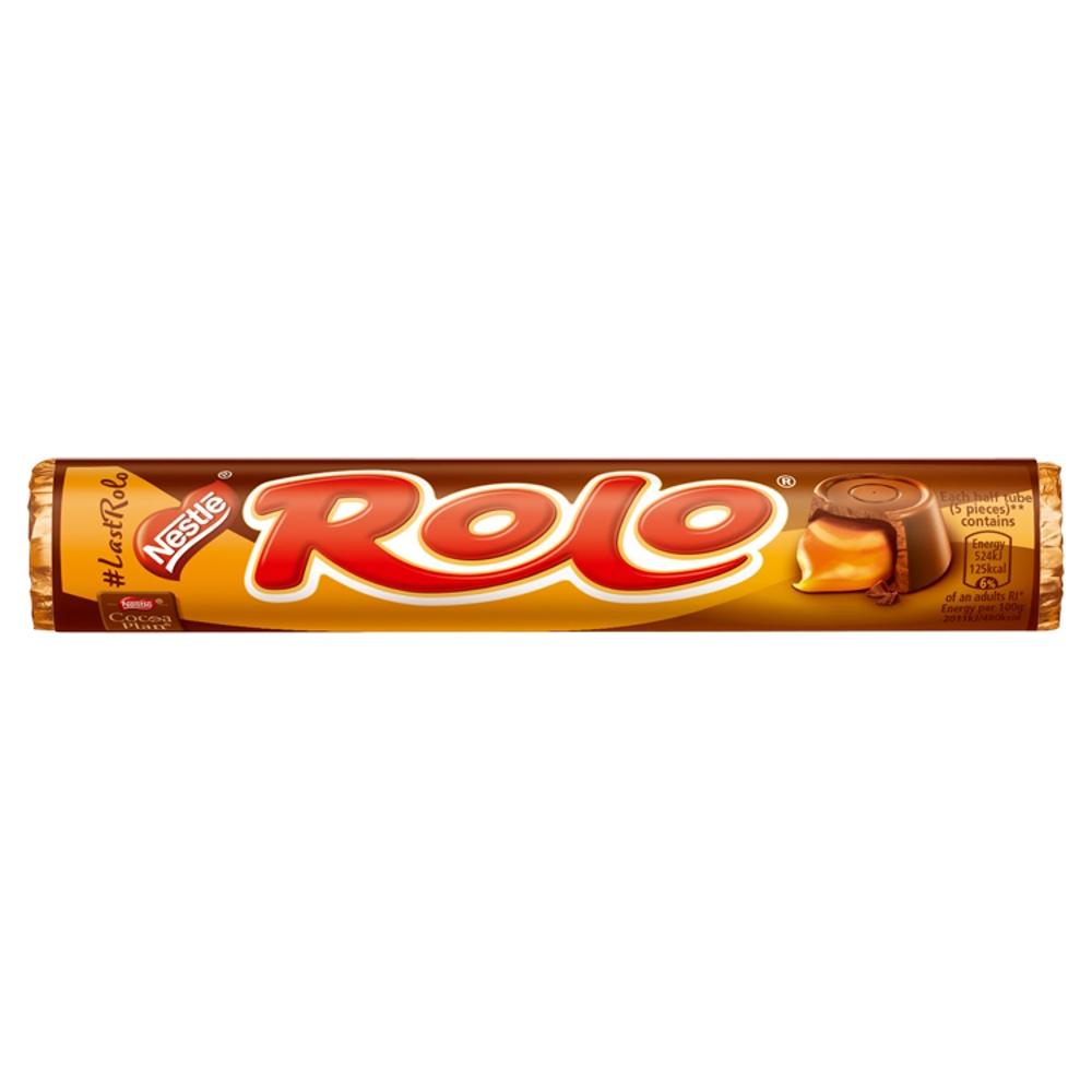 Rolo Milk Chocolate & Toffee Tube 52g - 36 x 52g Tubes